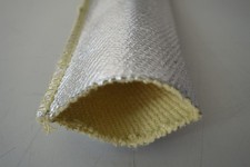 1m Hitzeschutzschlauch 42mm Alu Aramid Fiberglas Thermo Schlauch