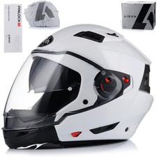 Motorradhelm Jethelm | AIROH EXECUTIVE COLOR | Roller mit Sonnenblende Pinlock