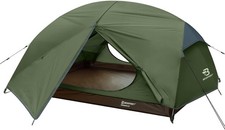Bessport Zelt 2/3 Personen Camping Zelt 2 Türen Ultraleicht wasserdicht leicht u