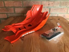KTM SX85 SX 85 2018 - 2023 ACERBIS KUNSTSTOFF RUTSCH GLEITERPLATTE SUMPFSCHUTZ ORANGE