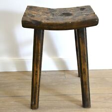 chinesisch Holz Hocker antik Bank Möbel Sitz massiv Natur Holz