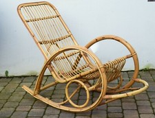 Gut erhaltener Vintage Bambus-