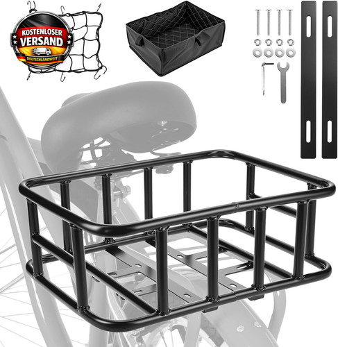 Fahrradkorb hinten metall - , 30