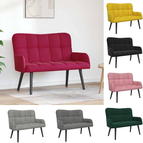 Zweisitzer sofa 106cm samt - zweisitzer,