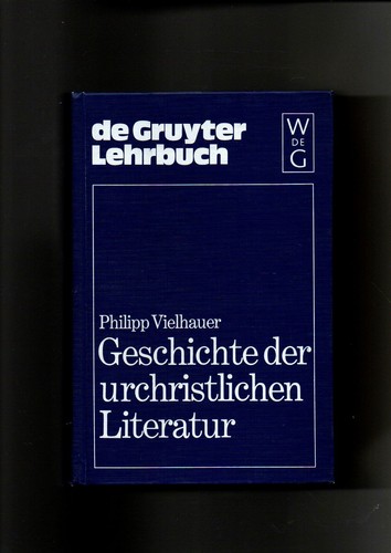 Philipp vielhauer geschichte - philipp, vielhauer,