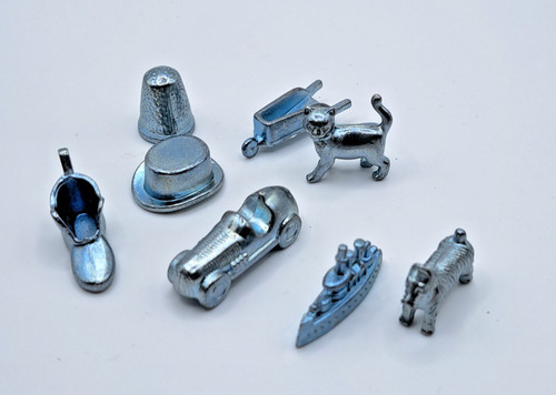 Monopoly ersatzteile figuren - monopoly,
