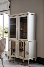Vitrine Weiß Schrank Möbel