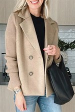 Damen mantel übergangs jacke - damen,