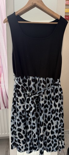 Sommerkleid leo look mit - sommerkleid,