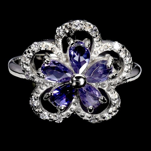 925 sterlingsilber ring birne - 925,