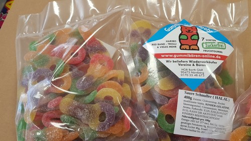 Halal fruchtgummi saure - halal,