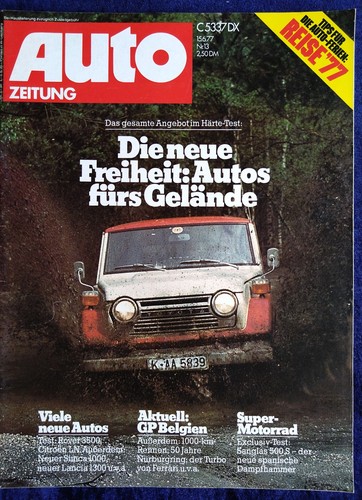 Auto zeitung 1977 - auto,