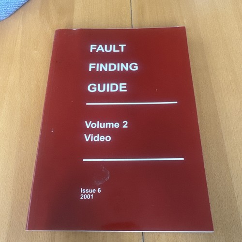 Video recorder fault finding - video,