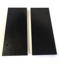 Seitenteile Paar Akai GX-747 GX-646 Nachbau Holz Side Panels 28 mm