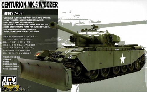 Afv club af35106 centurion - centurion, mk