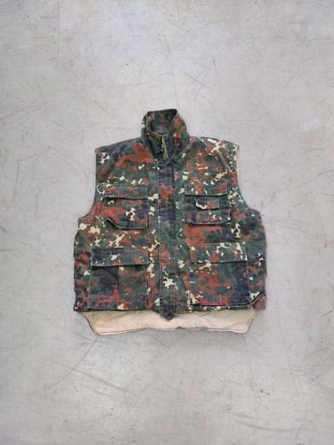 Quilted ranger vest flecktarn - quilted,