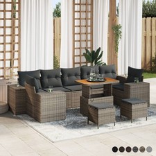 Garten Lounge Set Poly Rattan