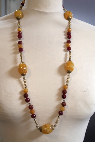 70er jahre modeschmuck kette - 70er,