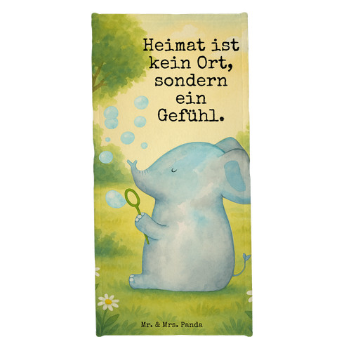 Handtuch elefant seifenblasen - handtuch,