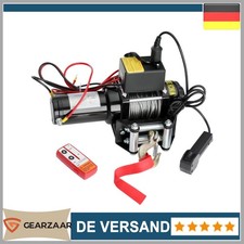 Elektrische Seilwinde mit Funkfernbedienung Elektrowinde Motorwinde Elektrowinde