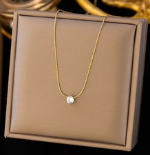 Zirkonia Damen Halskette