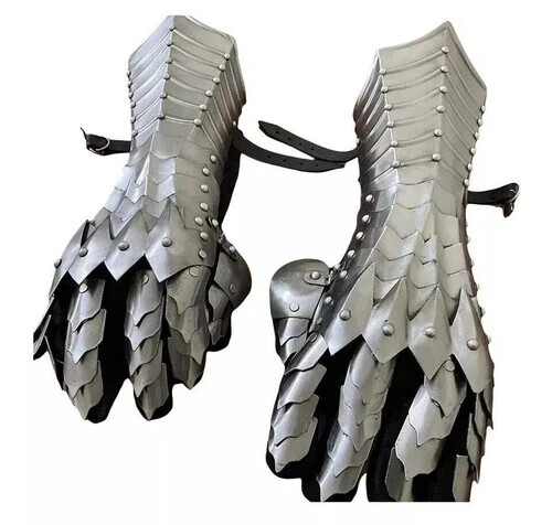 Mittelalter handschuhe stahl - handschuhe,