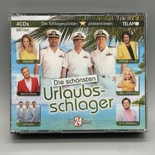 Die Schönsten Urlaubsschlager 4CD Box shop24 NEU OVP