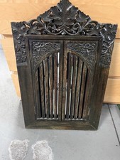 Dekorativer Holz Spiegel 71x45