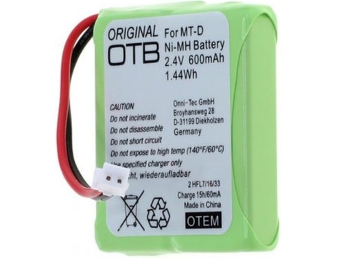 Telefon akku für avm - für, fritzfon