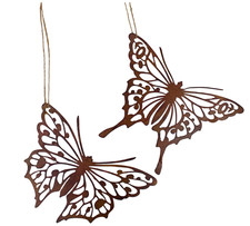 Metall Schmetterling filigran