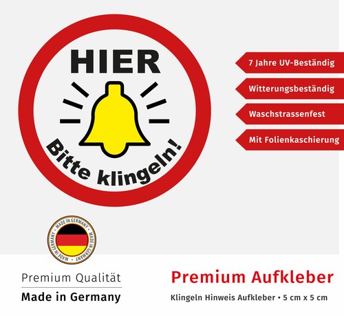 Bitte hier klingeln - hier,