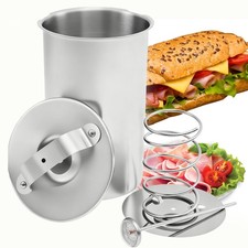 Edelstahl Druck Schinkenkocher