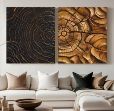 XL LEINWAND BILD SET ABSTRAKTE