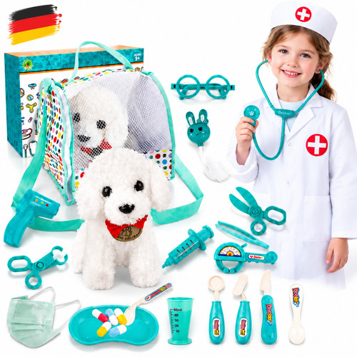 Plüschwelpe tierarzt - plüschwelpe,