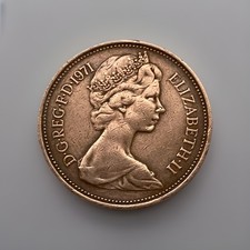 Münze Großbritannien 2 New