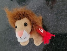 Sparkasse Löwe Mähne Halstuch Weltspartag Plüsch Kuscheltier Stofftier ca 12cm