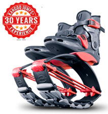 Orginal Kangoo Jumps POWER SHOE (KINDERSCHUHE!) Black/Red Größe S (36-38,5)