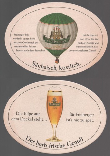 Alter bierdeckel freiberger - alter,