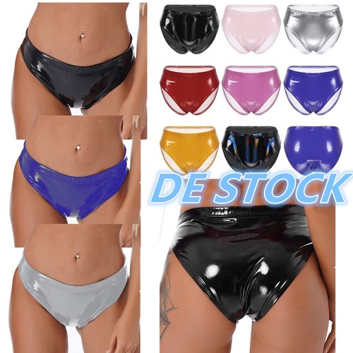 Damen unterhose wetlook - de,
