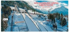 Oberstdorf Skisprungarena Skispringen Allgäu Bayern Foto XL Magnet Souvenir