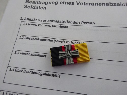 Bundeswehr veteranenabzeichen - bundeswehr,