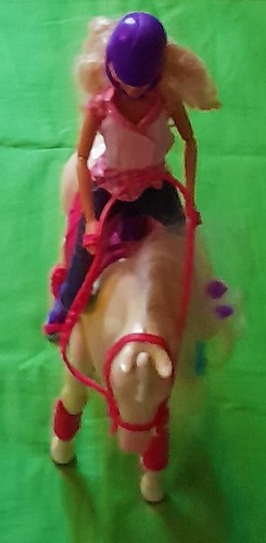 Barbie puppe und pferd - barbie,