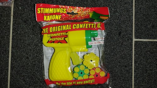 Konfettipistole konfetti - konfettipistole,
