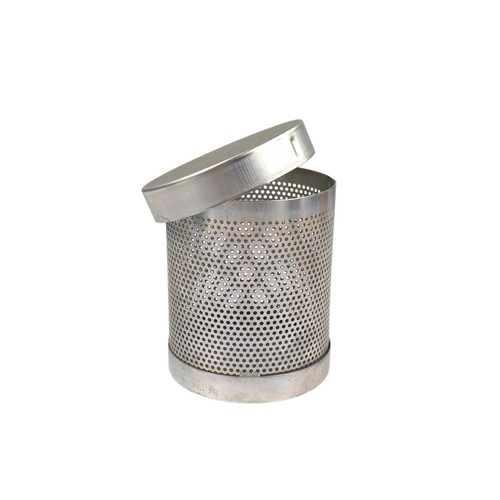 Lochblech stahl deckel dose - lochblech,