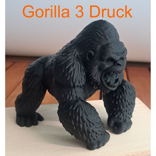 Gorilla druck deko - druck, figur