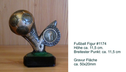 Fußball figur aus - 1,