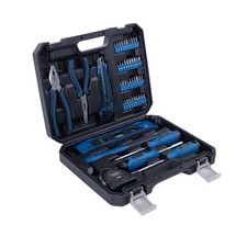 Scheppach Werkzeugkoffer WZK49 inklusive 50-teiligem Werkzeug Set