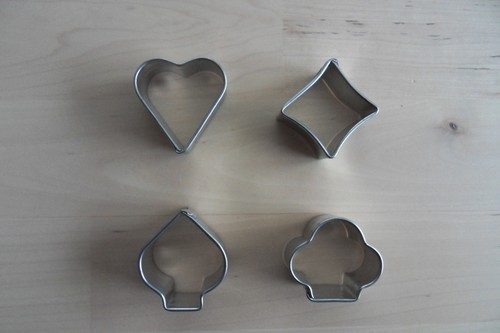 4er set skat plätzchen - 4er-set, mini
