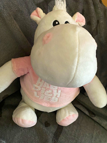 Einhorn stoff plüschtier - einhorn, stoff-