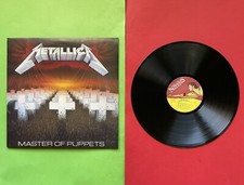 METALLICA Master of Puppets LP Vinyl 80 Metal OVP Box UK Nations MFN 60 1st 1986